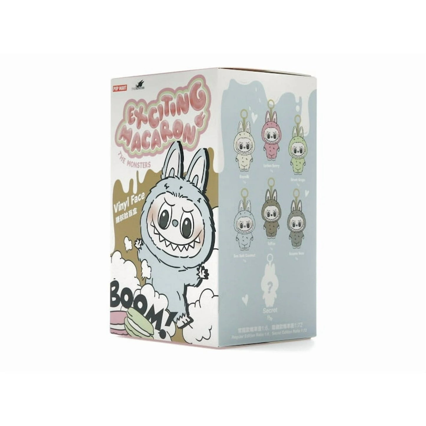 Pop Mart Labubu The Monsters Exciting Macaron Vinyl Plush Pendant Single Blind Box, from StockX